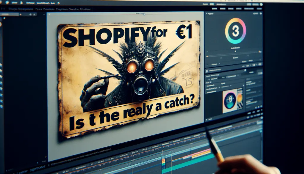 shopify à 1€ : y a t il vraiment un piège ?